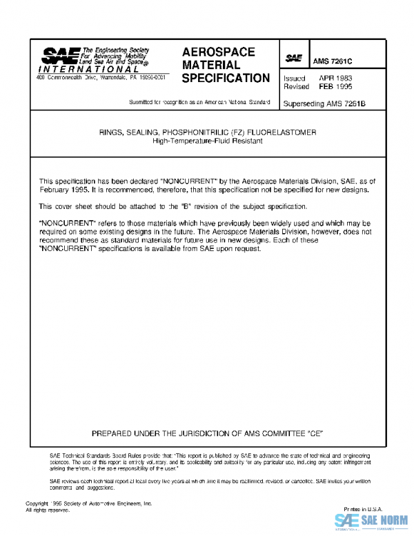 SAE AMS7261C PDF