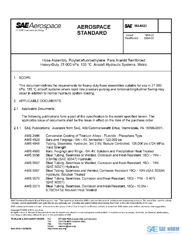 SAE MA4623 PDF