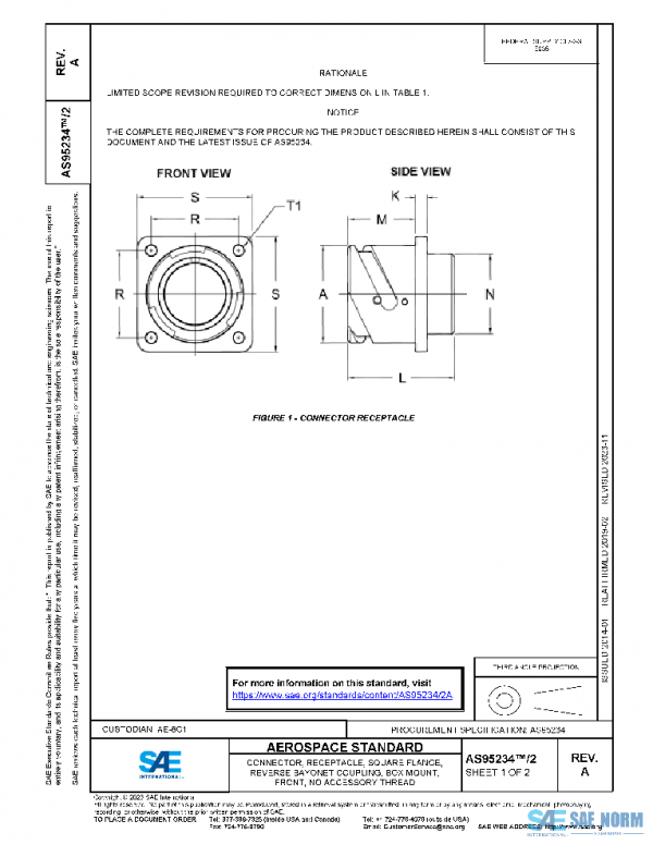 SAE AS95234/2A PDF