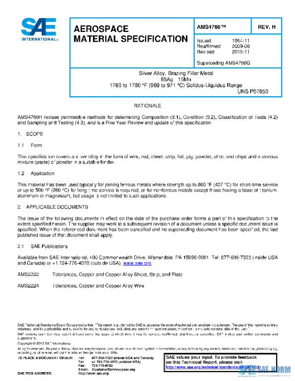 SAE AMS4766H PDF