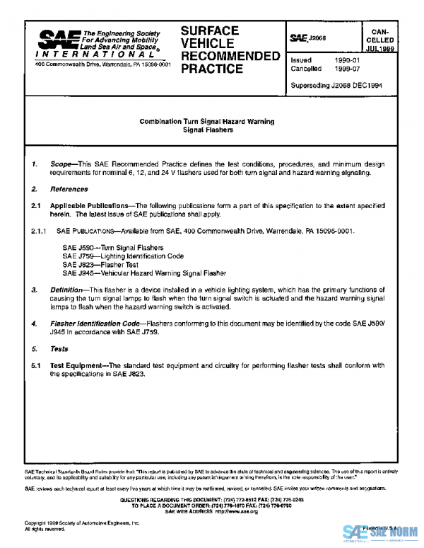 SAE J2068_199907 PDF