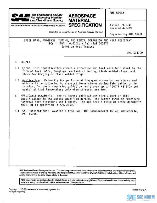 SAE AMS5646J PDF SAE AMS5646J PDF