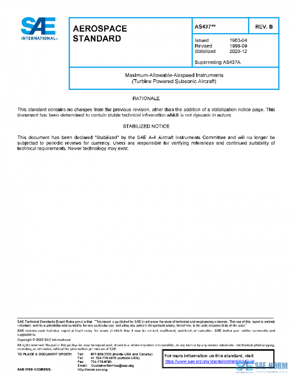 SAE AS437B PDF SAE AS437B PDF