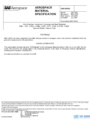 SAE AMS5403B PDF