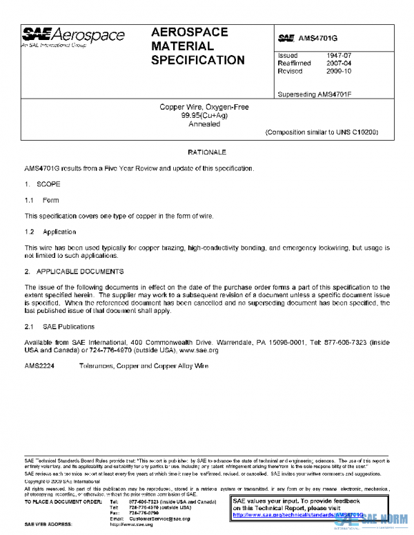 SAE AMS4701G PDF