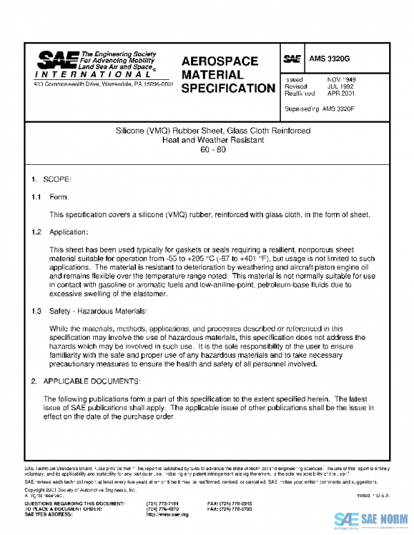 SAE AMS3320G PDF