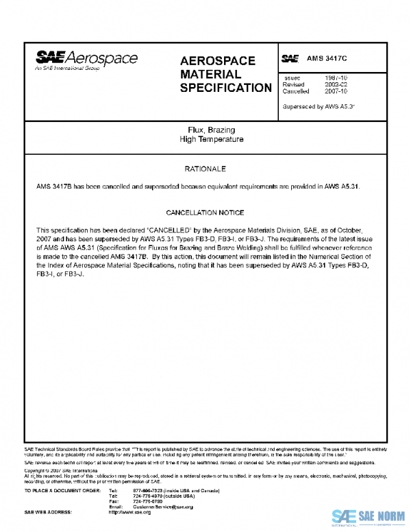 SAE AMS3417C PDF