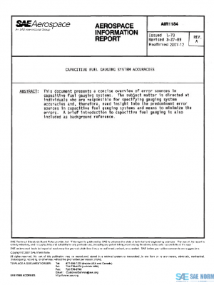 SAE AIR1184A PDF
