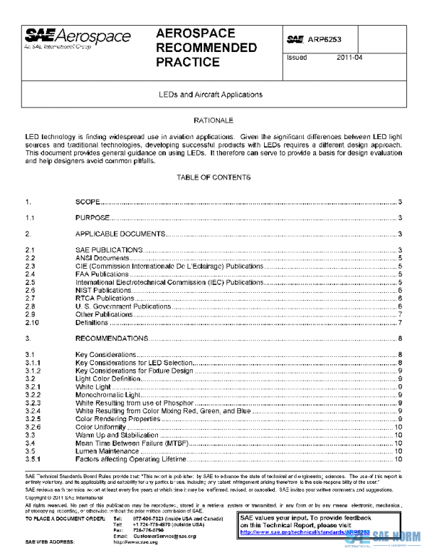 SAE ARP6253 PDF SAE ARP6253 PDF
