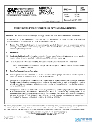 SAE J1627_199508 PDF
