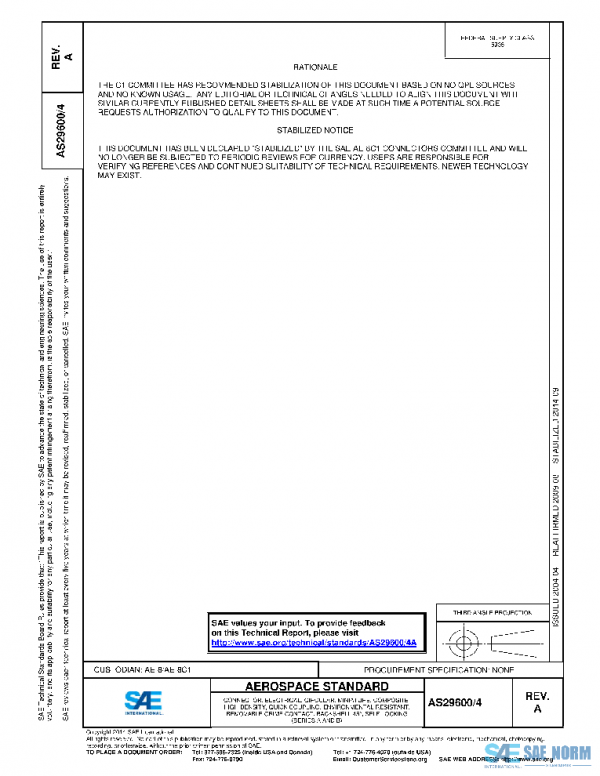 SAE AS29600/4A PDF