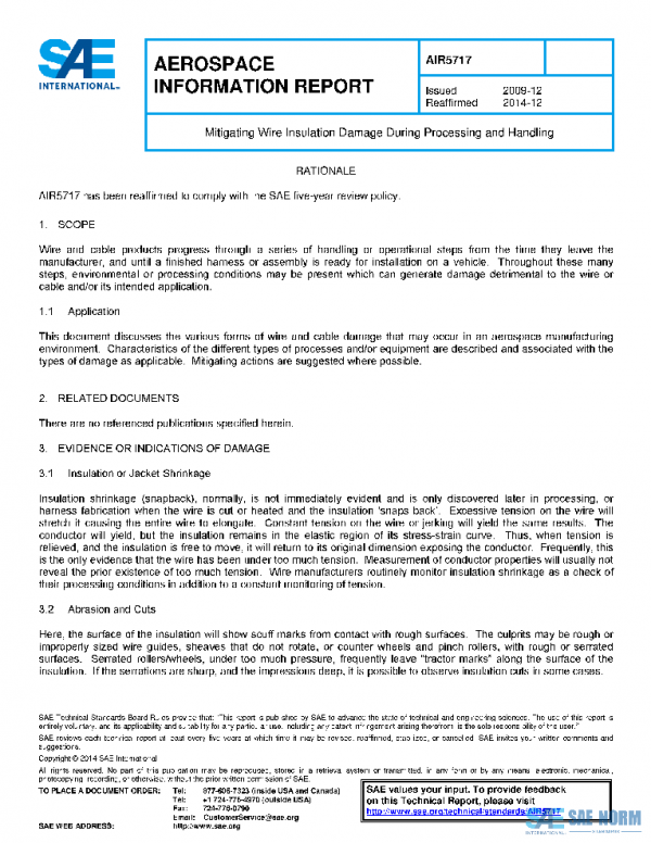 SAE AIR5717 PDF SAE AIR5717 PDF