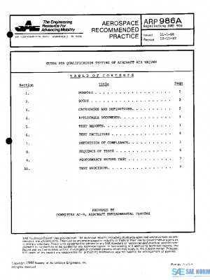 SAE ARP986A PDF