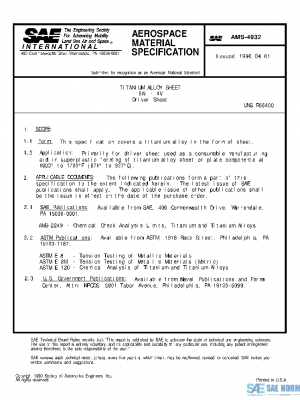 SAE AMS4932 PDF