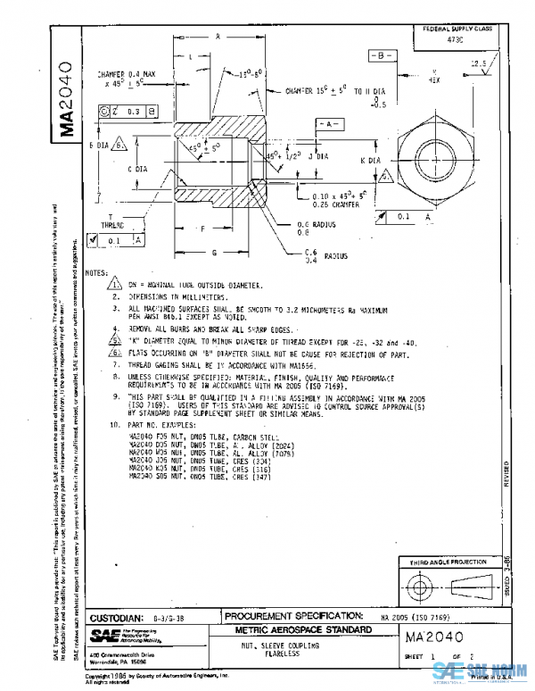 SAE MA2040 PDF