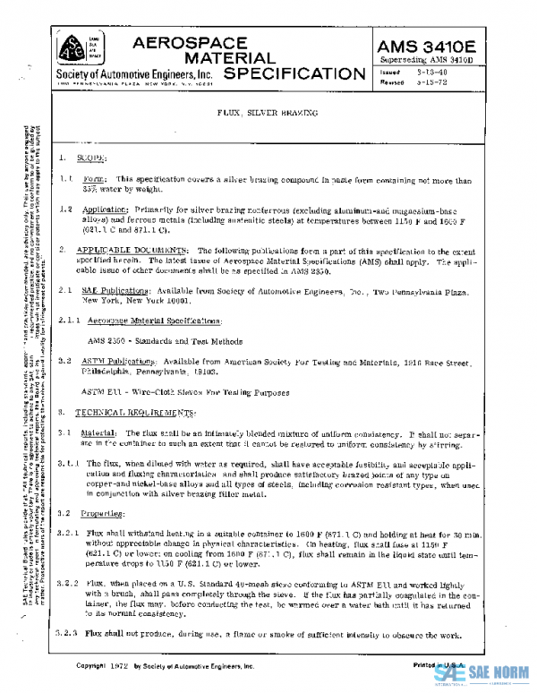 SAE AMS3410E PDF