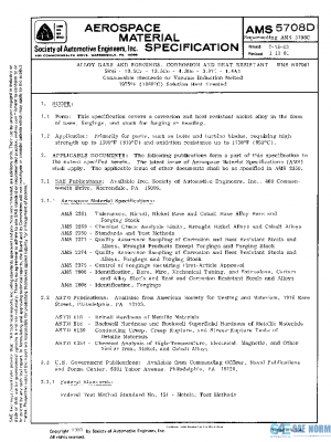 SAE AMS5708D PDF