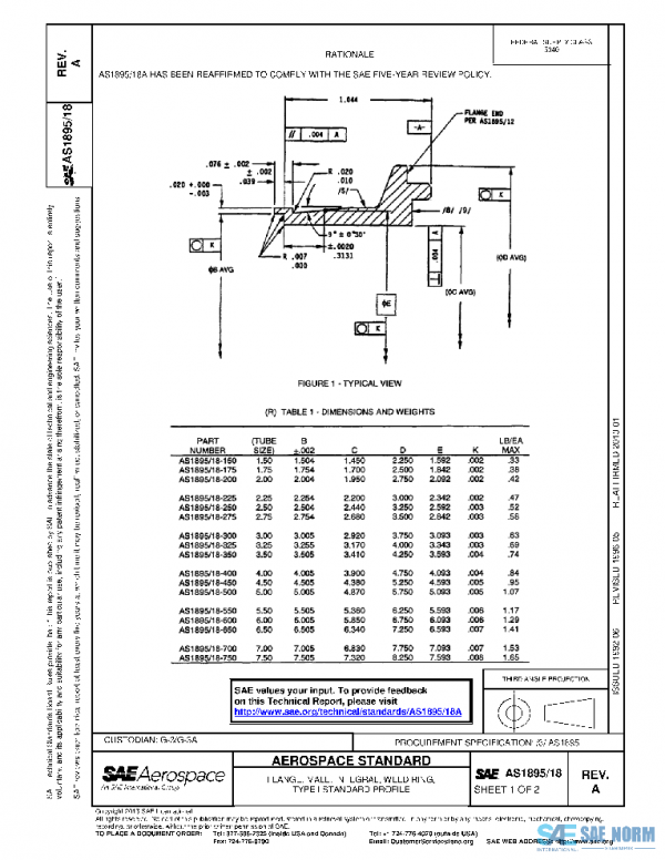 SAE AS1895/18A PDF SAE AS1895/18A PDF