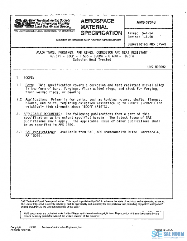 SAE AMS5754J PDF