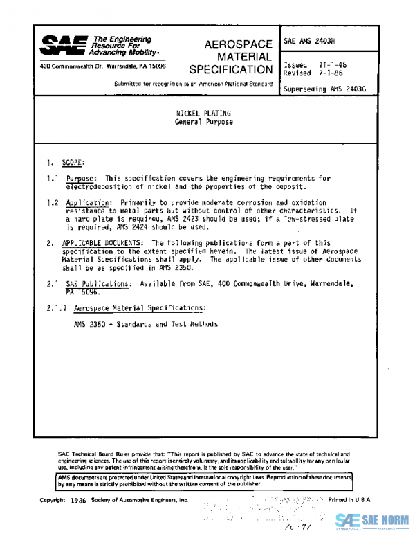 SAE AMS2403H PDF