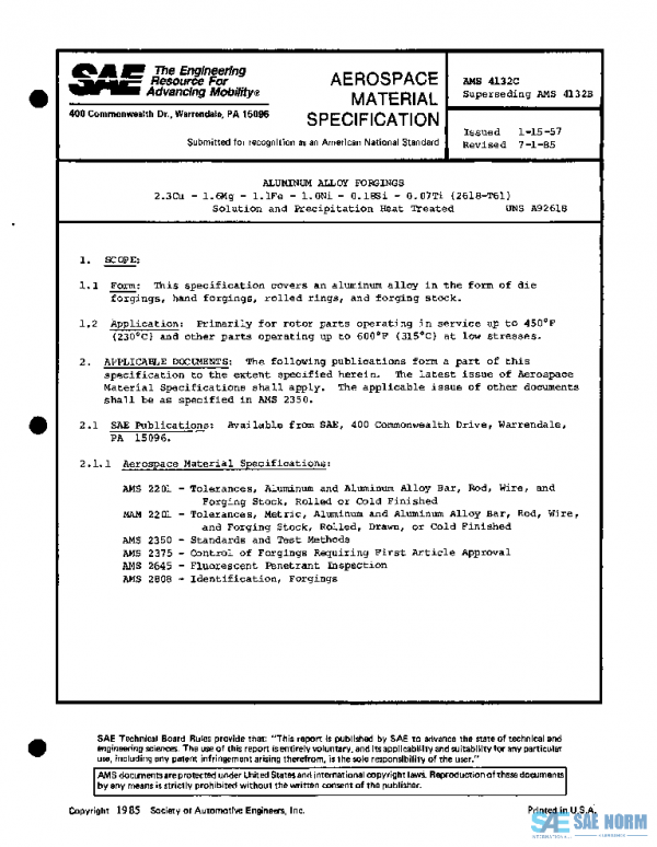 SAE AMS4132C PDF
