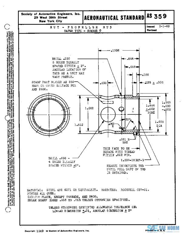 SAE AS359 PDF