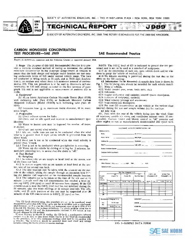 SAE J989_196801 PDF