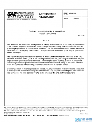 SAE AS210041 PDF