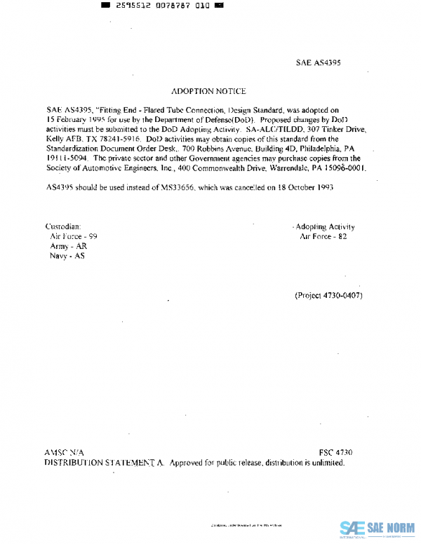 SAE AS4395 PDF