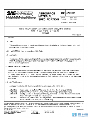 SAE AMS5599F PDF