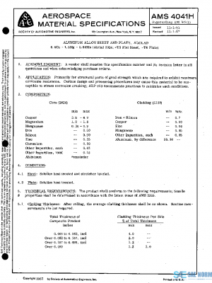SAE AMS4041H PDF