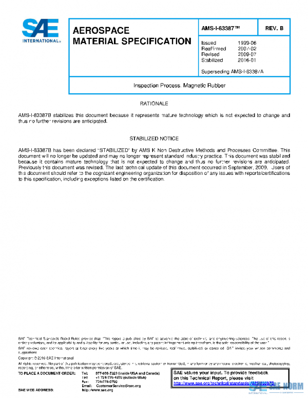 SAE AMSI83387B PDF