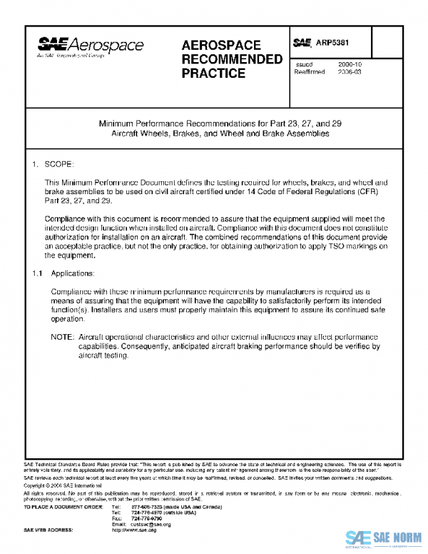 SAE ARP5381 PDF