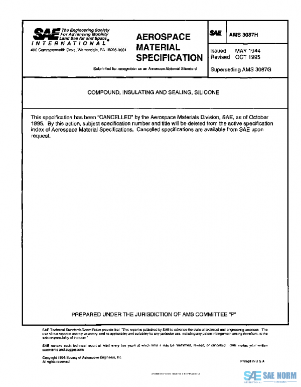 SAE AMS3087H PDF