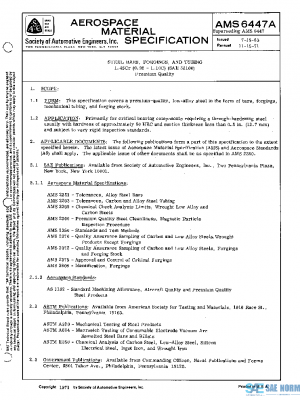 SAE AMS6447A PDF