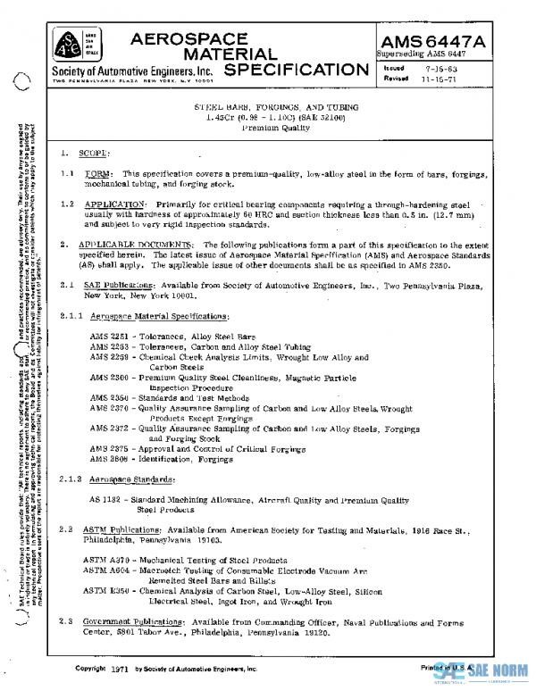 SAE AMS6447A PDF