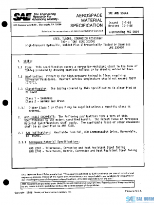 SAE AMS5564A PDF