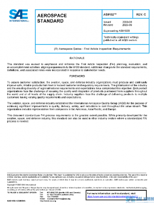 SAE AS9102C PDF