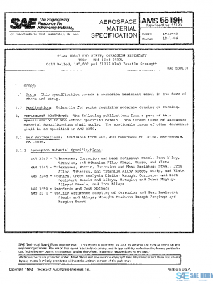 SAE AMS5519H PDF