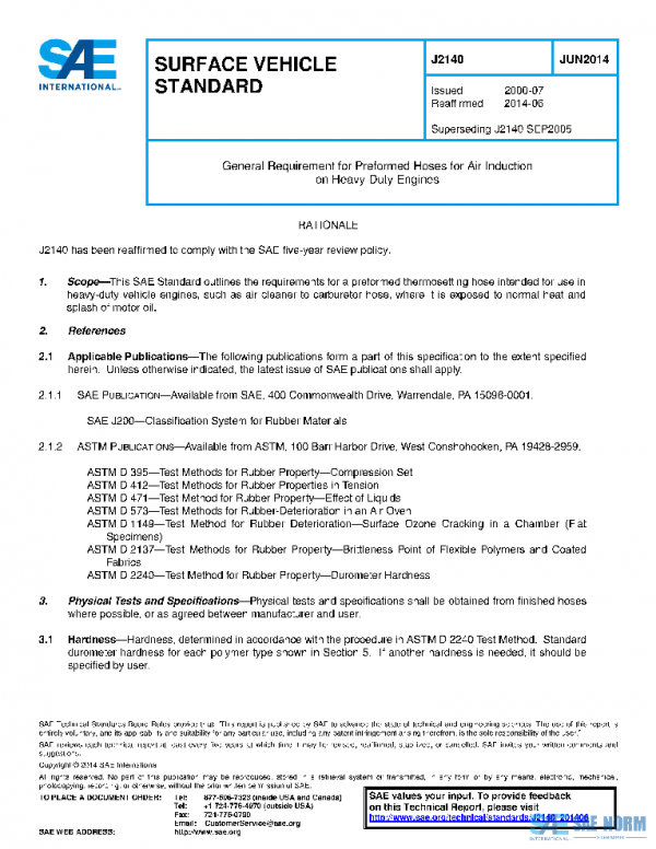 SAE J2140_201406 PDF