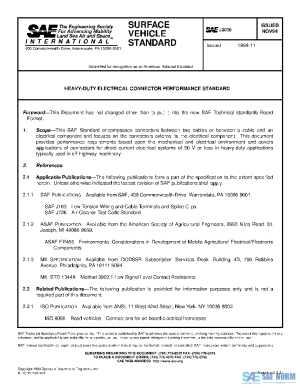 SAE J2030_199411 PDF