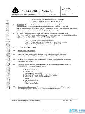 SAE AS793 PDF
