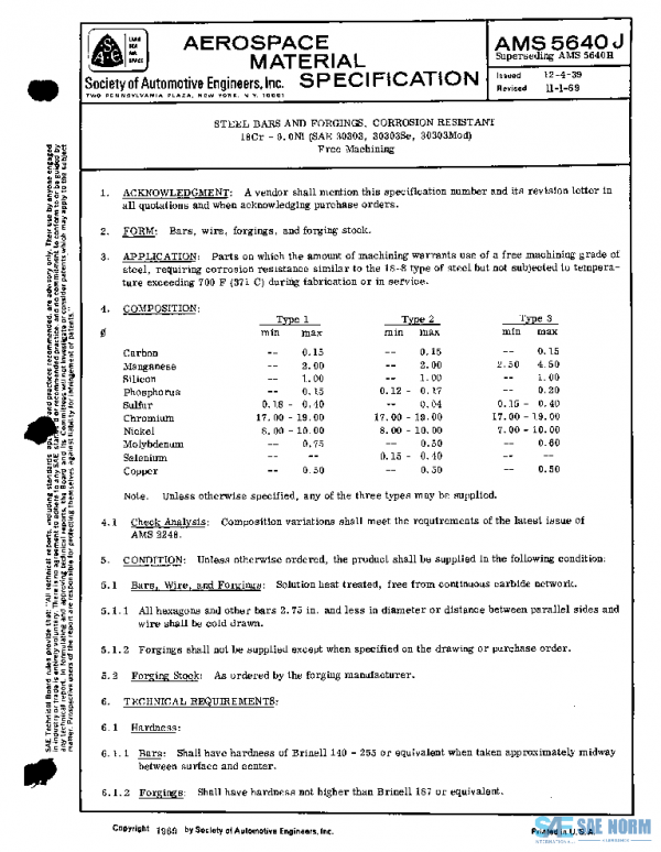SAE AMS5640J PDF