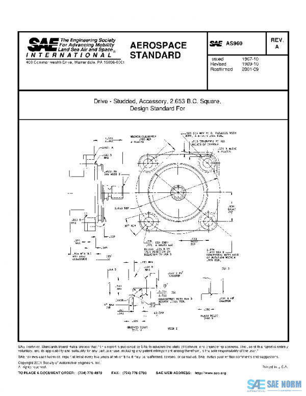 SAE AS960A PDF