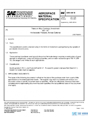 SAE AMS4991B PDF
