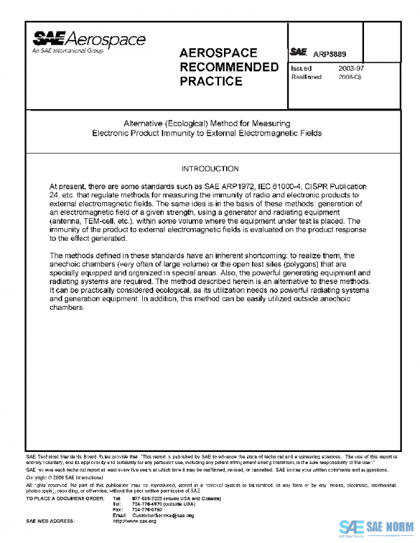 SAE ARP5889 PDF