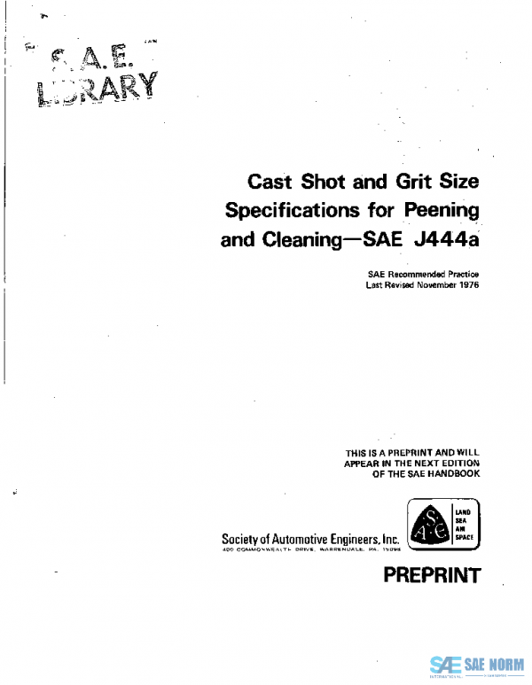 SAE J444A_197611 PDF