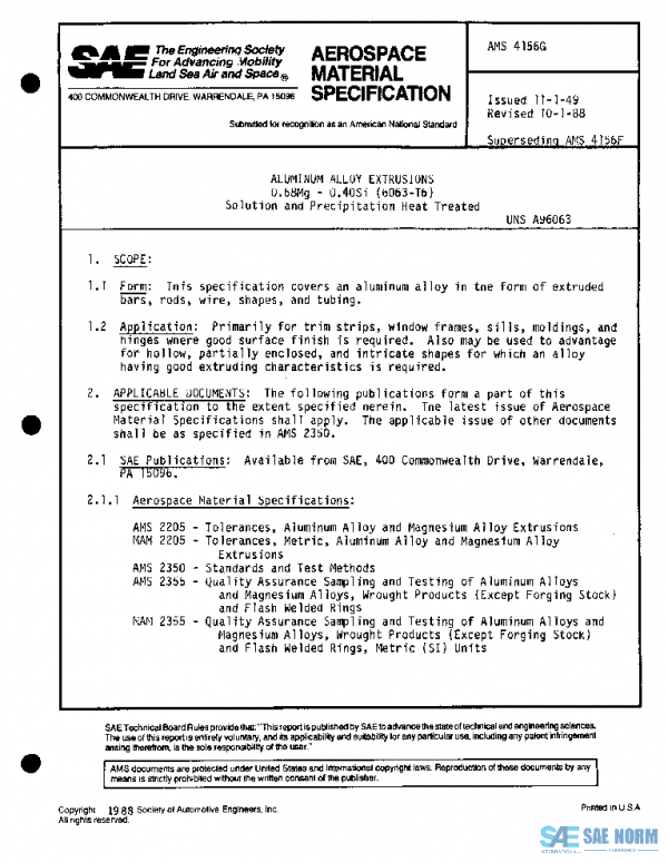 SAE AMS4156G PDF