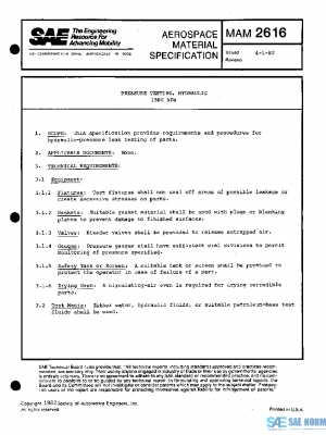 SAE MAM2616 PDF