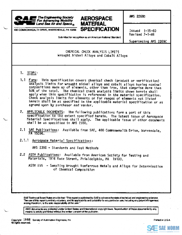 SAE AMS2269D PDF